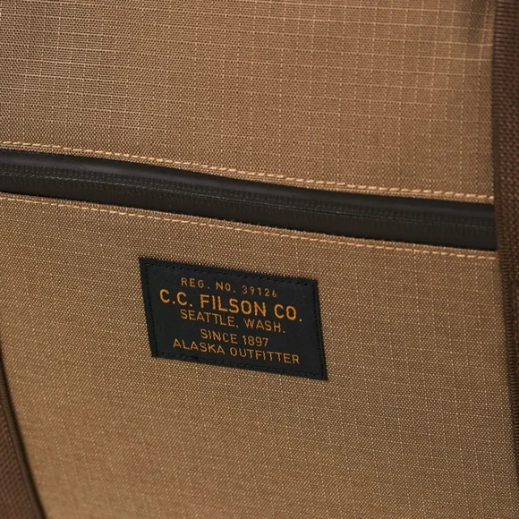 Filson Ripstop Nylon Pullman Duffle and Backpack | Tan - Picture 8 of 11